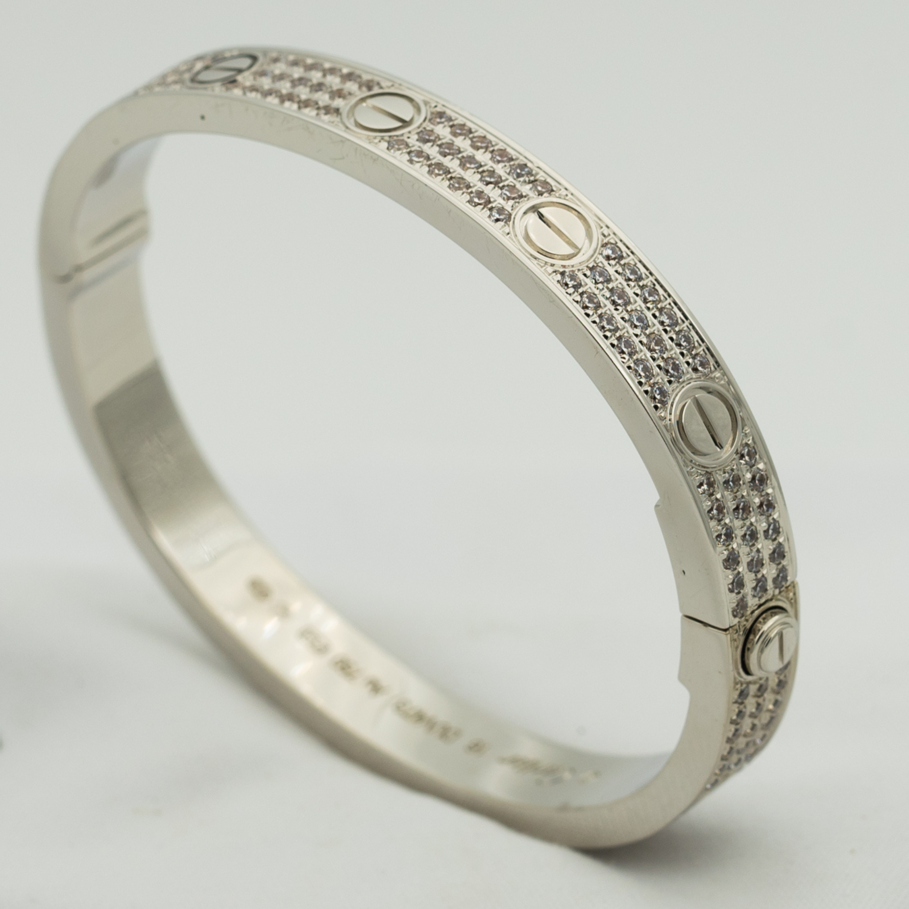 Bracelet Love Diamonds Paved Classic CR